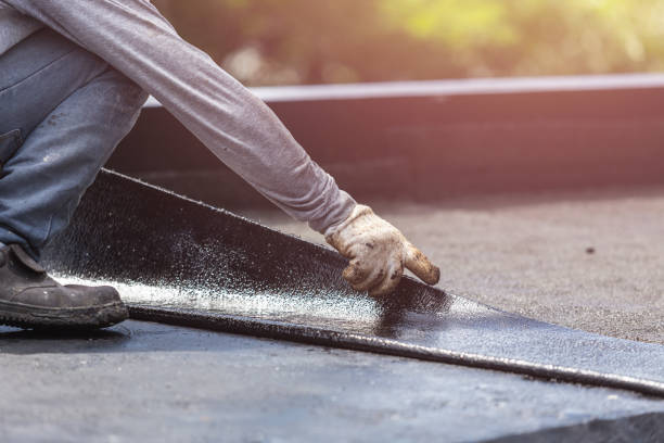 Professional Vapor Barrier Installation technician working in Islip Terrace, NY